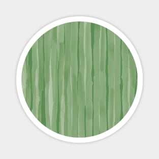 Green vertical stripes Magnet